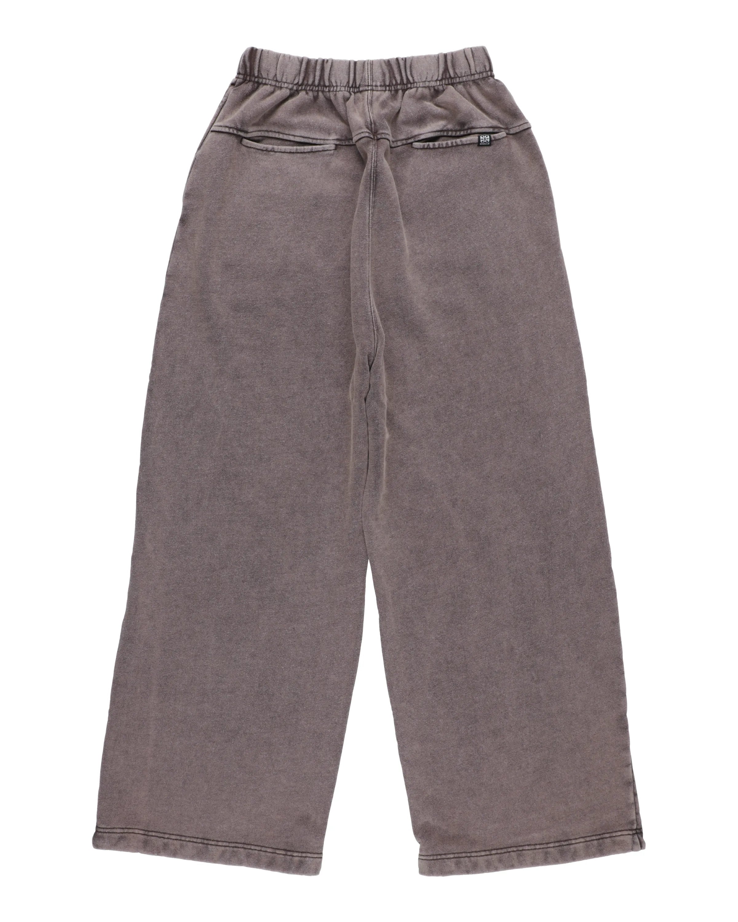 Hazed Pigment Wide Sweatpants-4