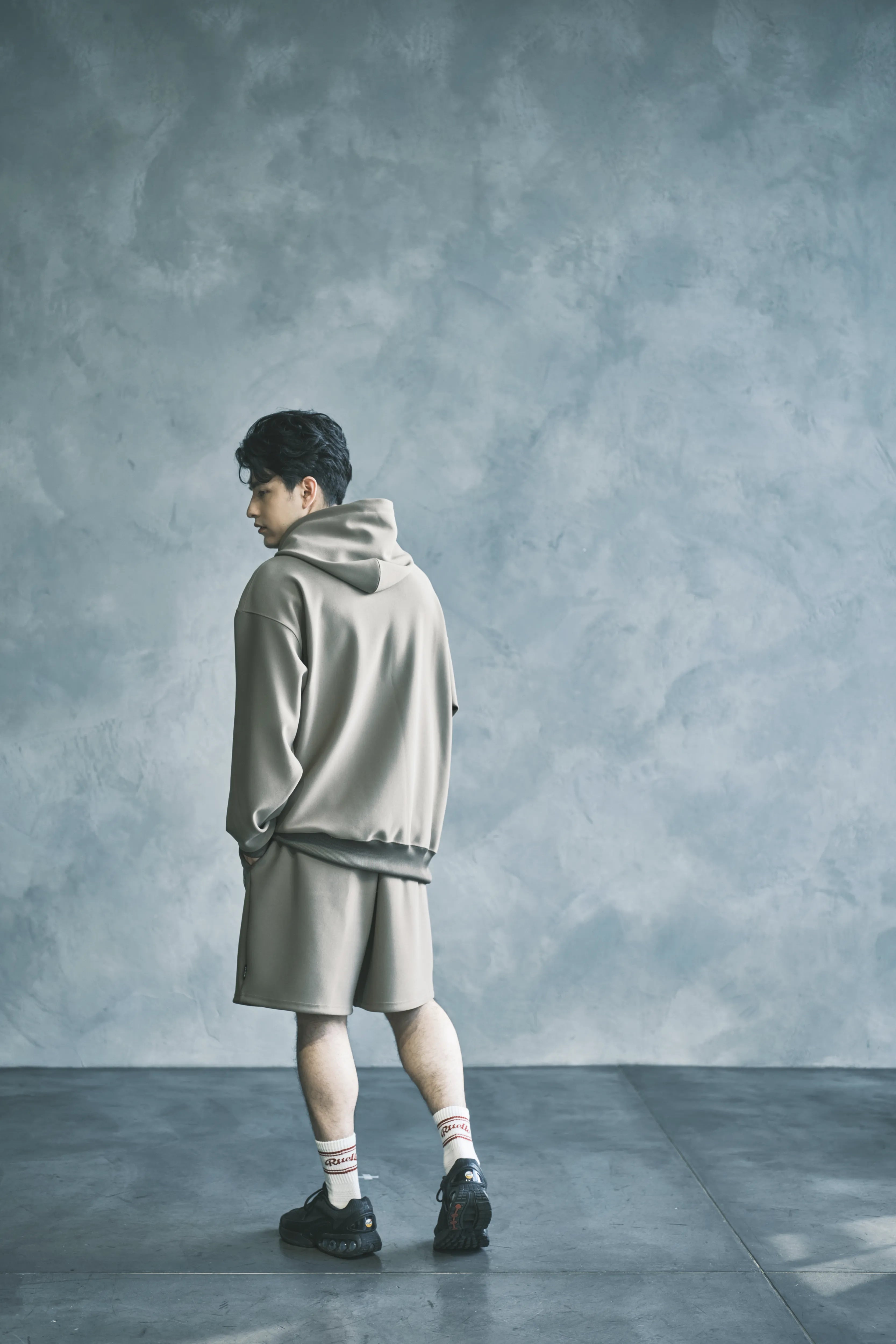 Structured Jersey Shorts-5