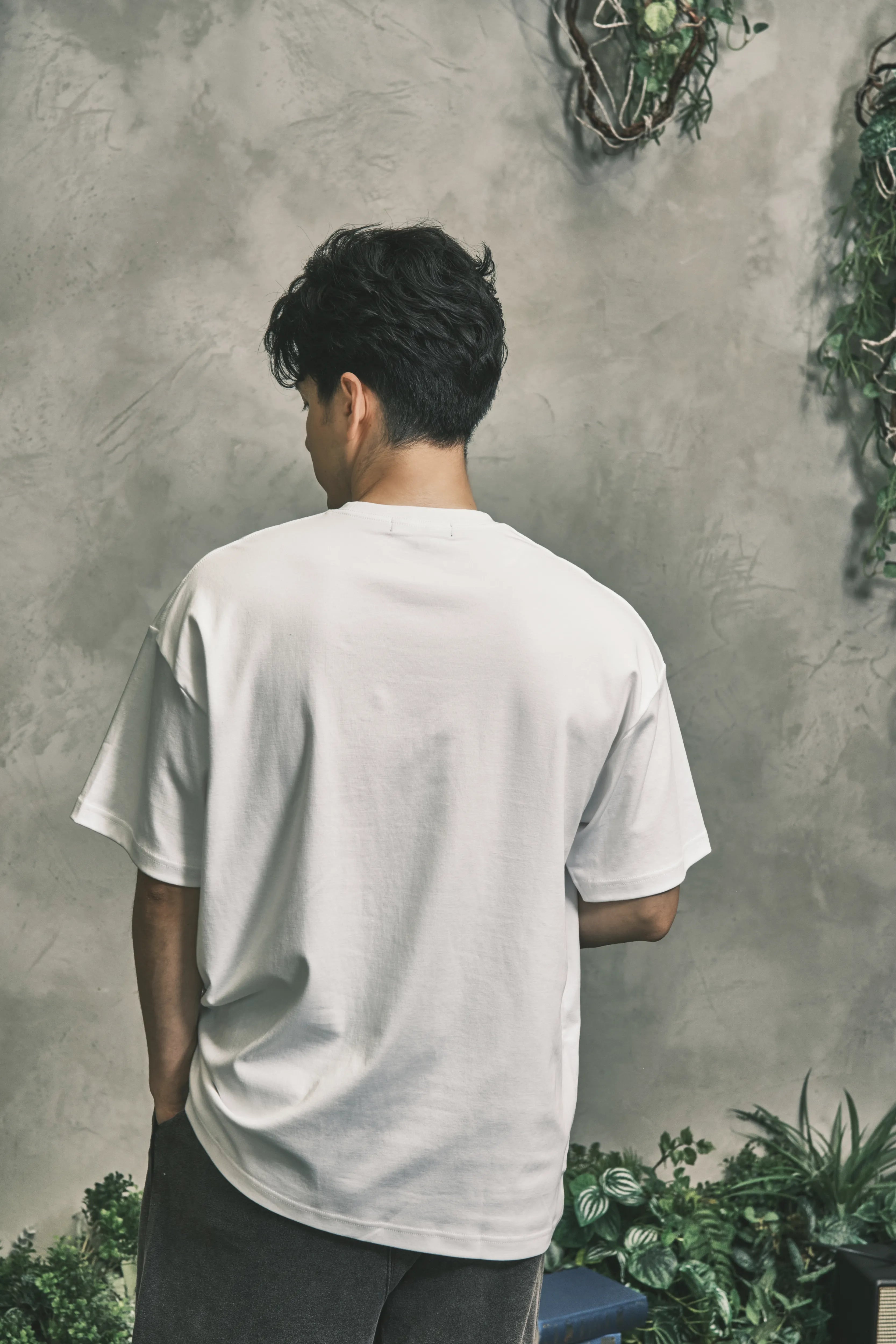 R Emblem Oversized T-shirt-12