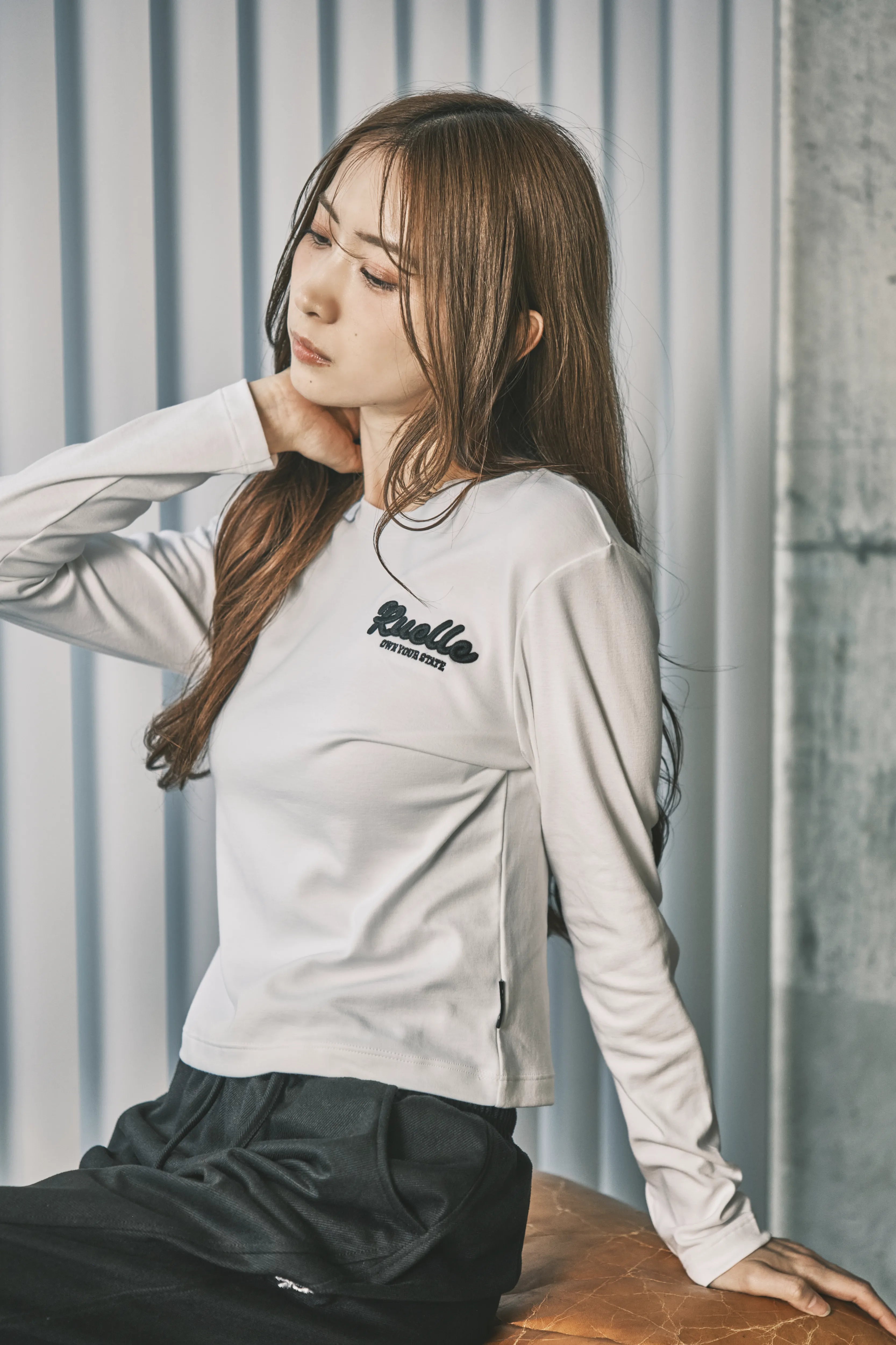 Collegiate Embroidery Long Sleeve-11