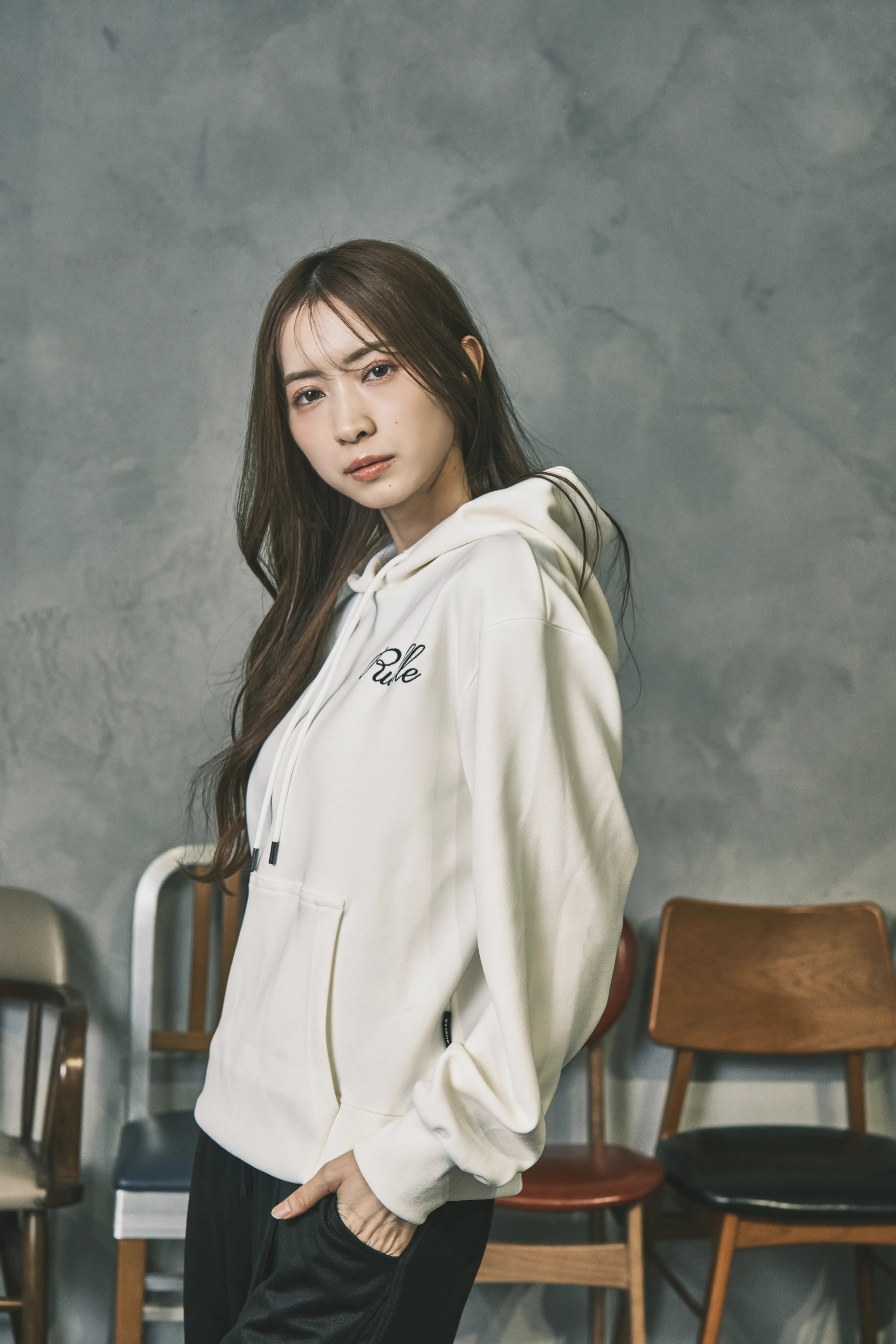 Signature Logo Jersey Hoodie-10