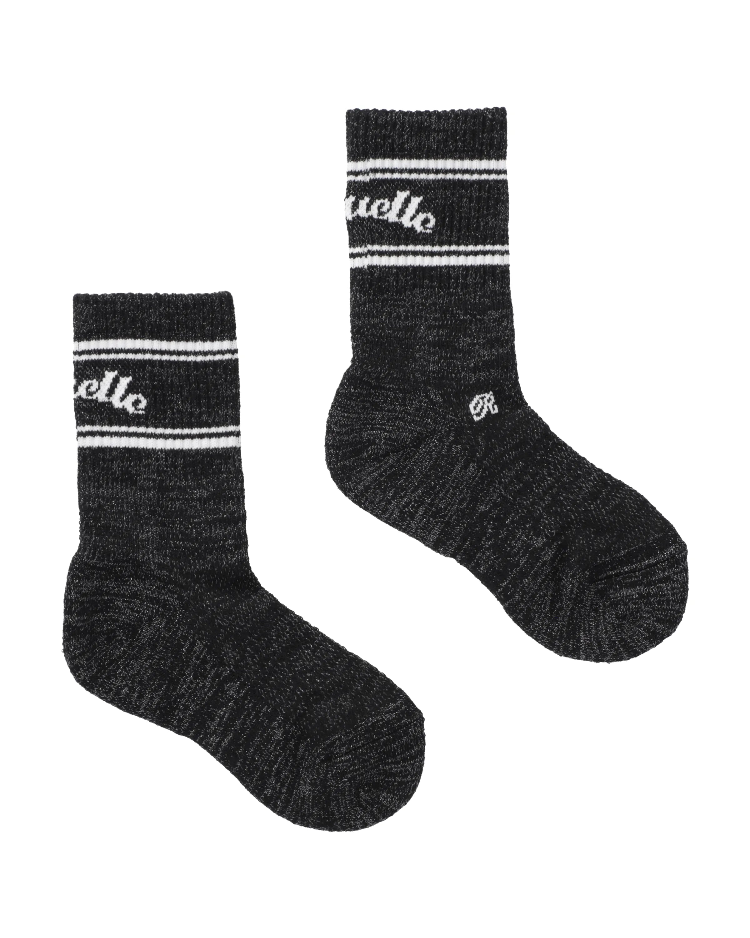 Arc Logo Glitter Crew Socks