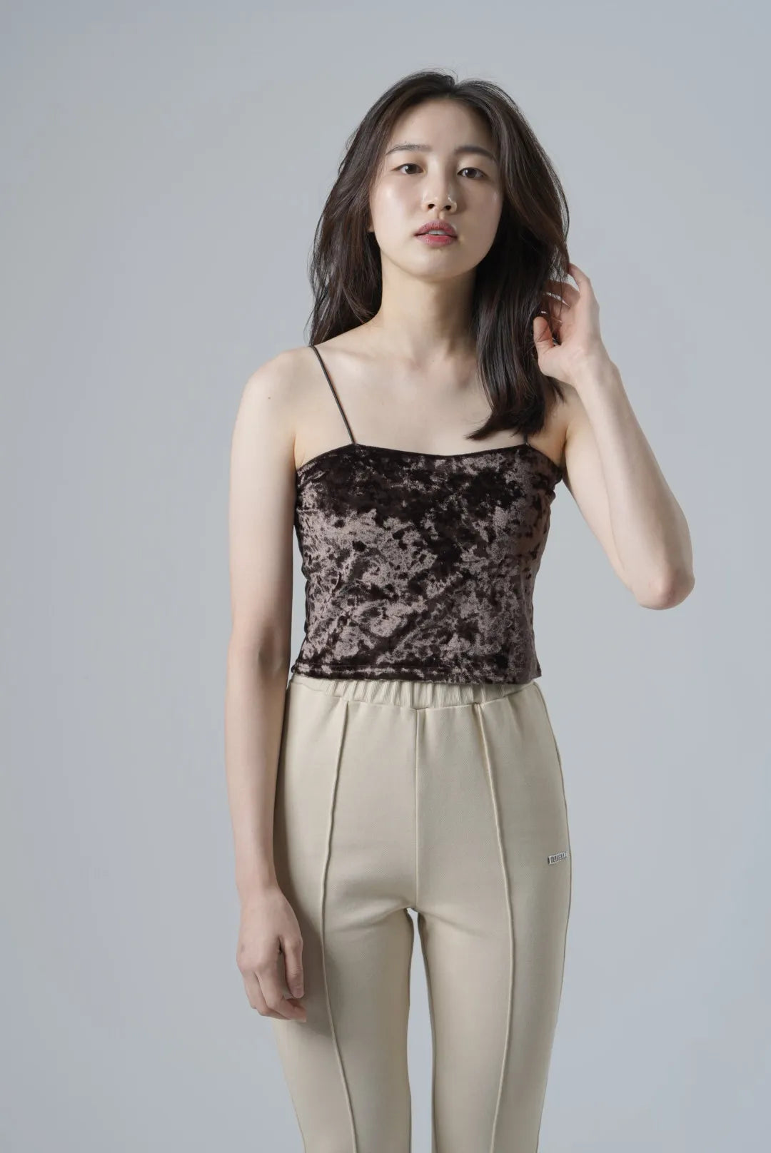 Velour Pad-In Camisole-10