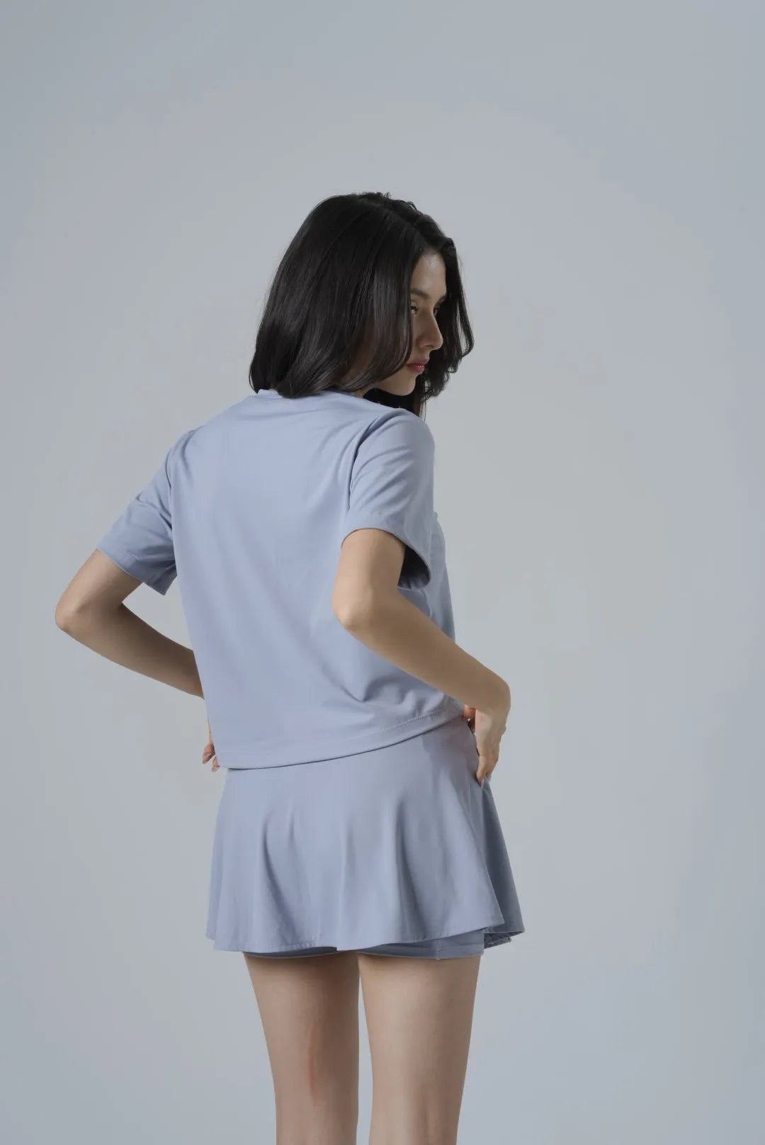 Performance Cropped  T-Shirt-5