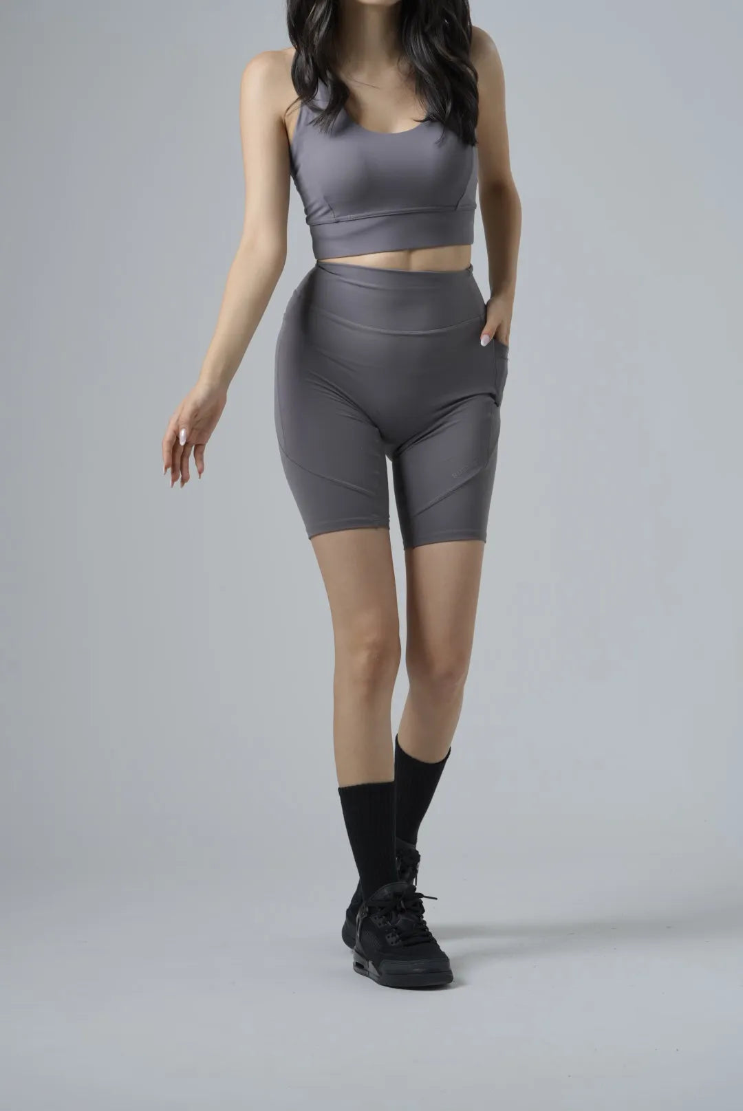 Aeral Short 8inch Leggings-7