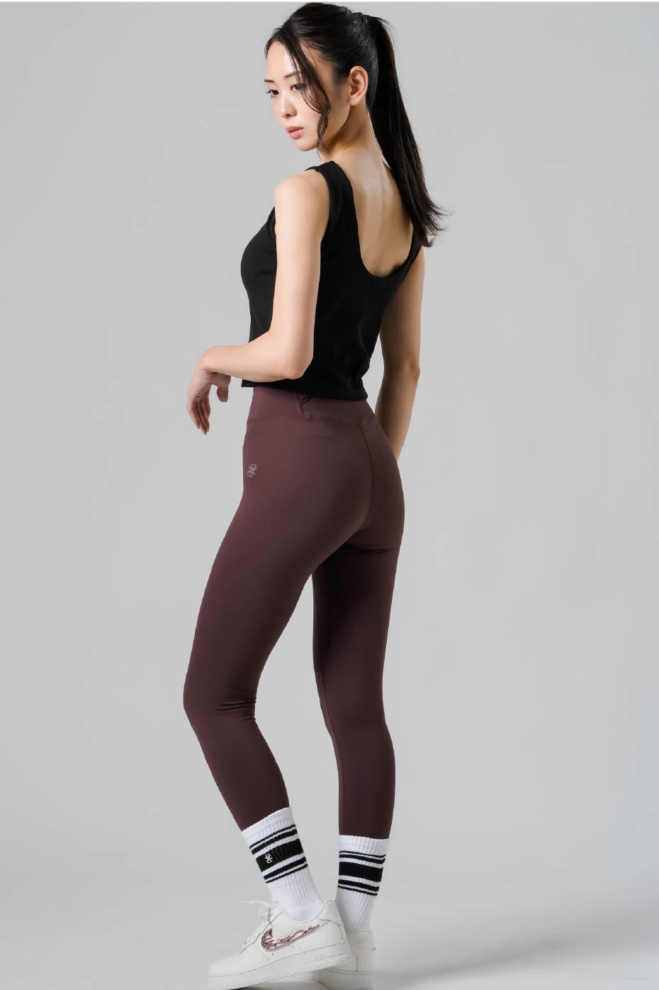 Aeral Back Cross Leggings-1