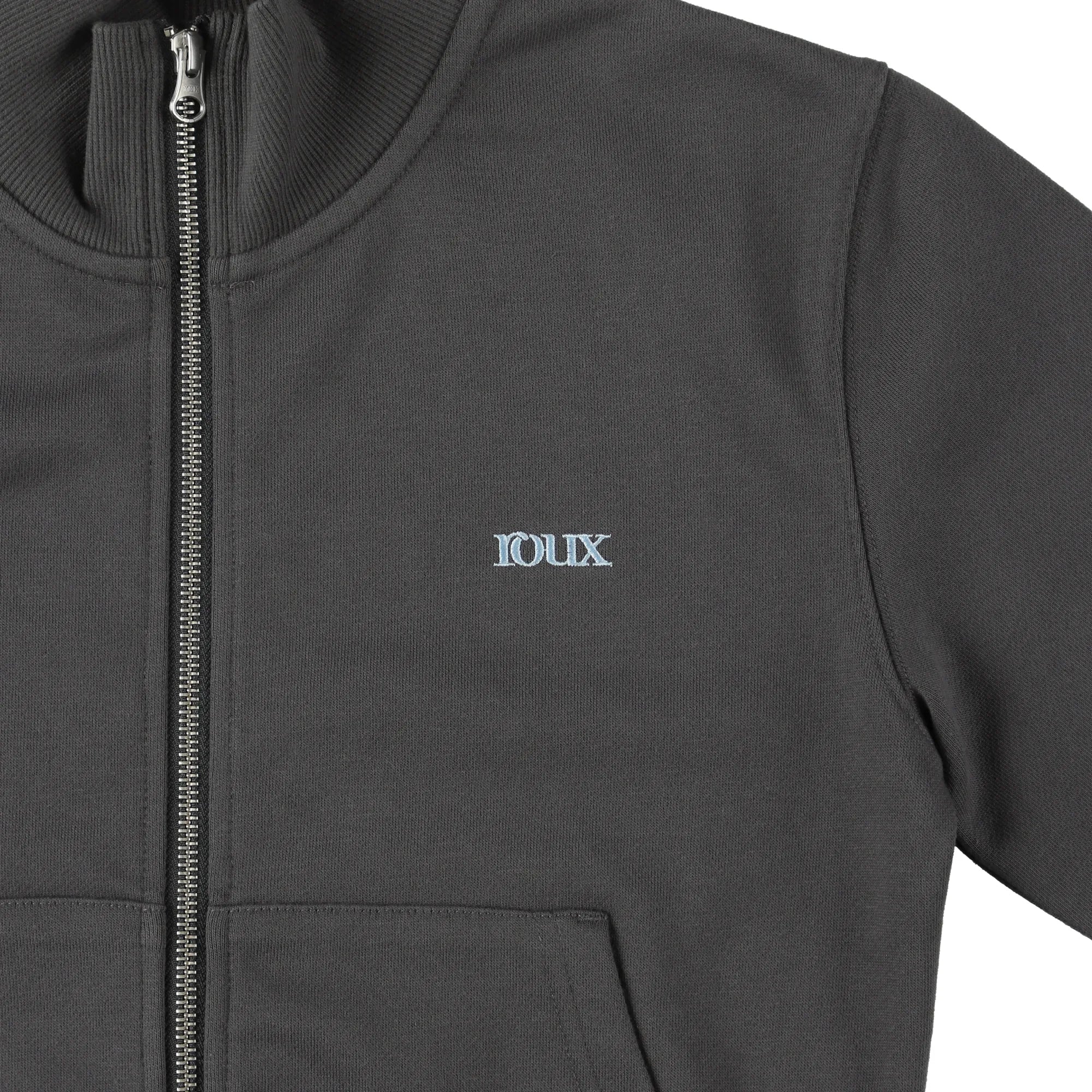 Stand Collar Zip Jacket-3