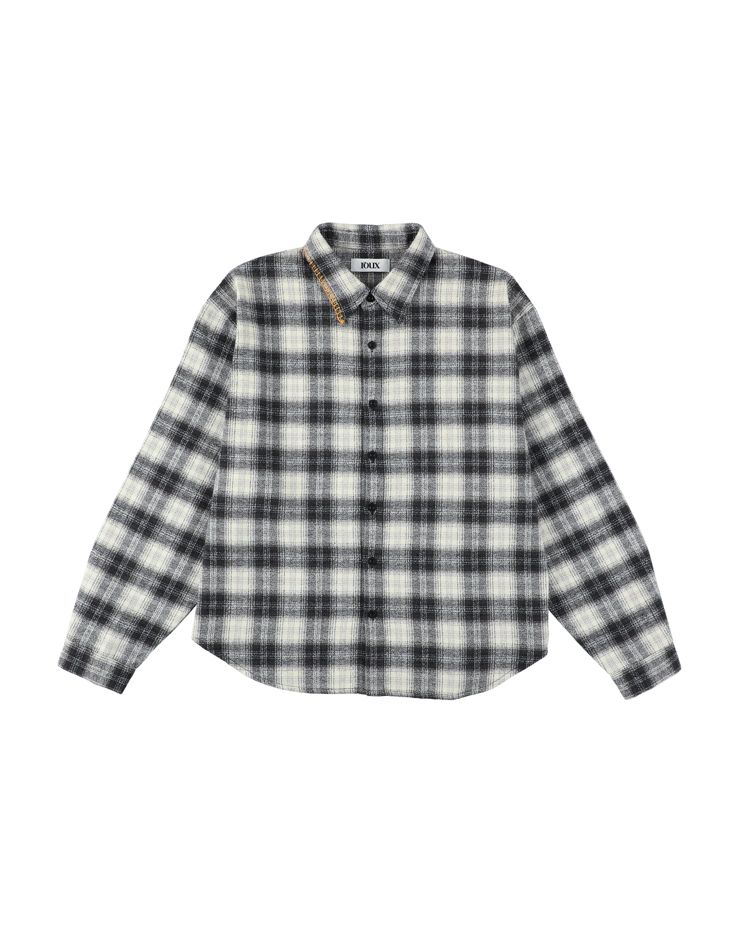 Stitched check shirt