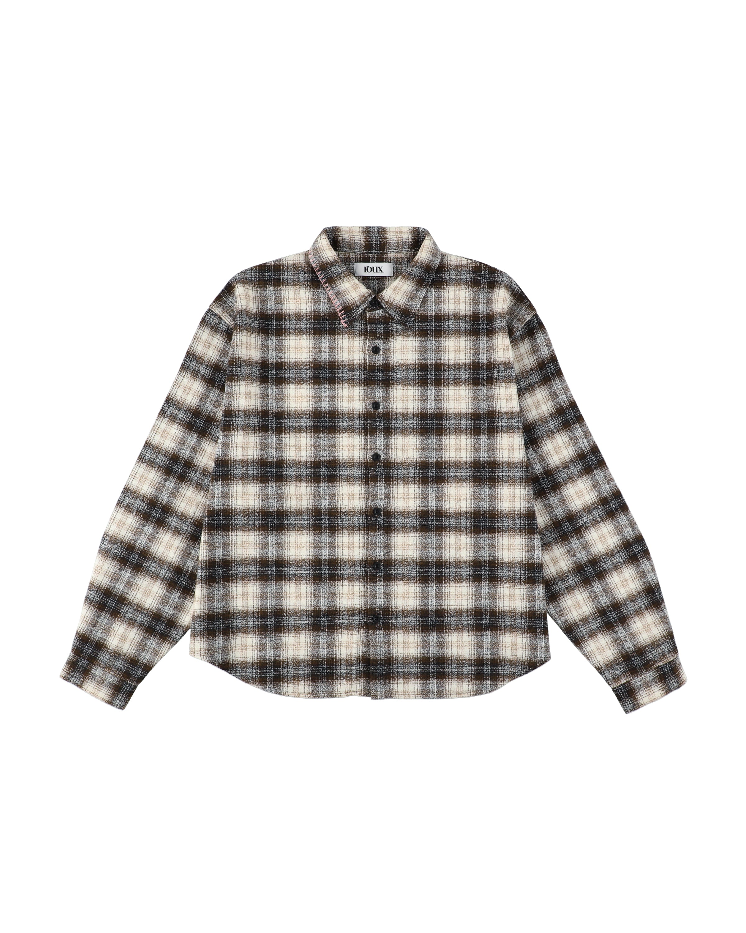 Stitched check shirt-5