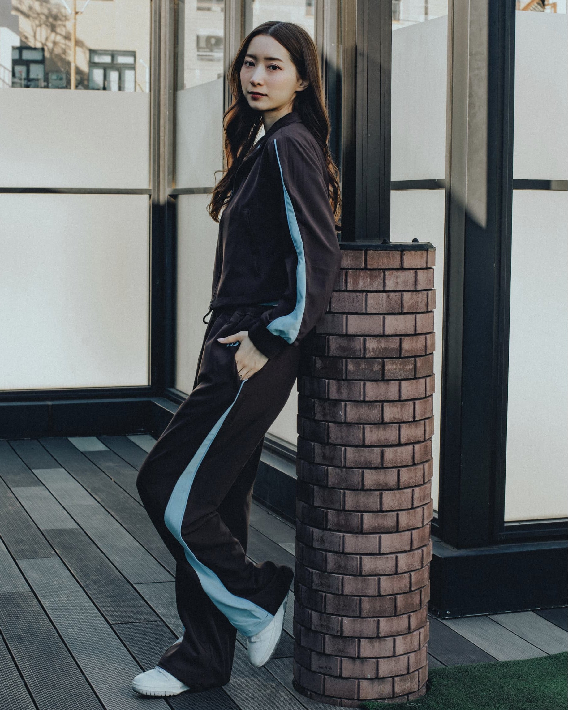 Linear Track Pants