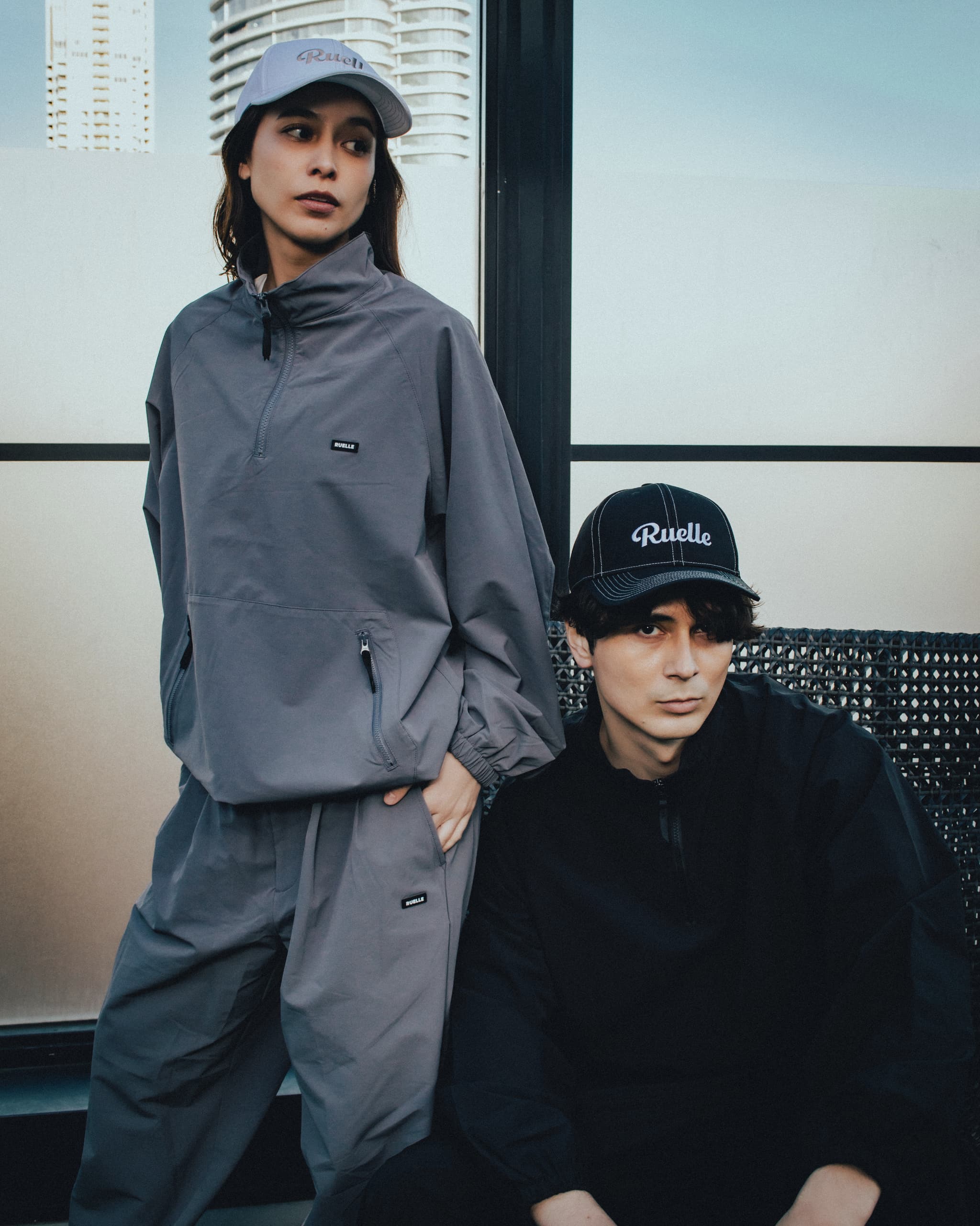 Half-Zip Track Jacket – RUELLE