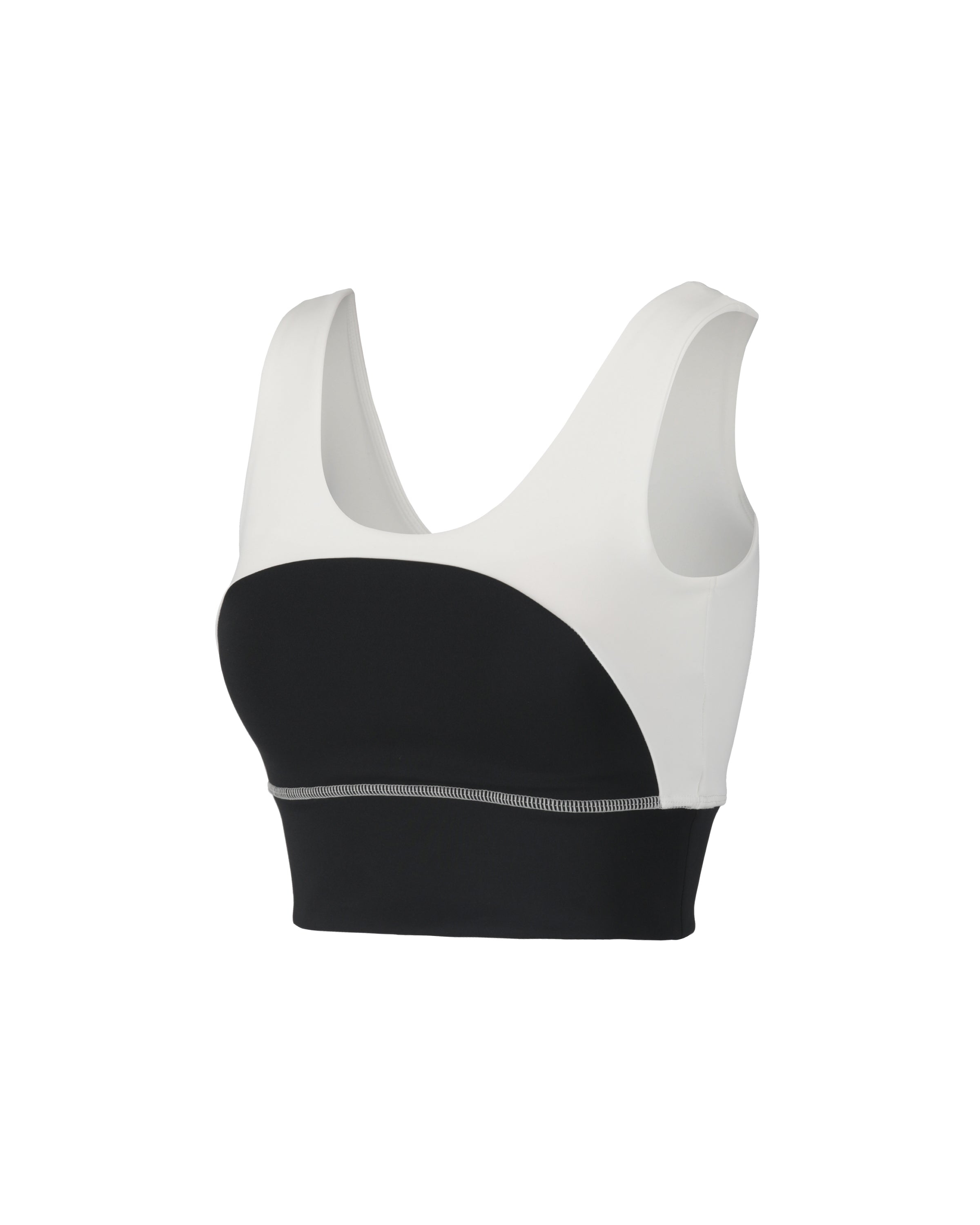 Soft Flex Two-Tone Bra Top