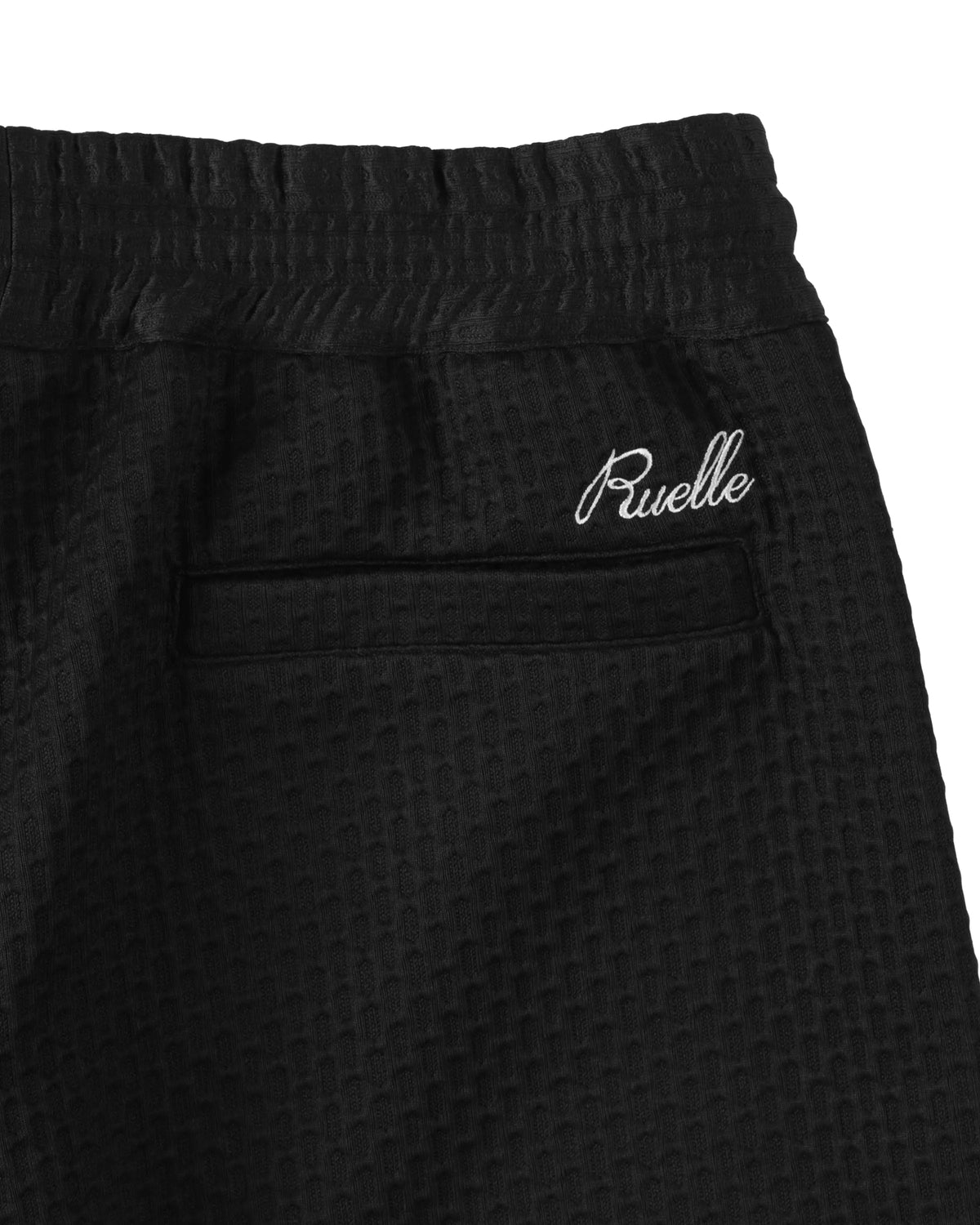 Textured Stretch Shorts-3
