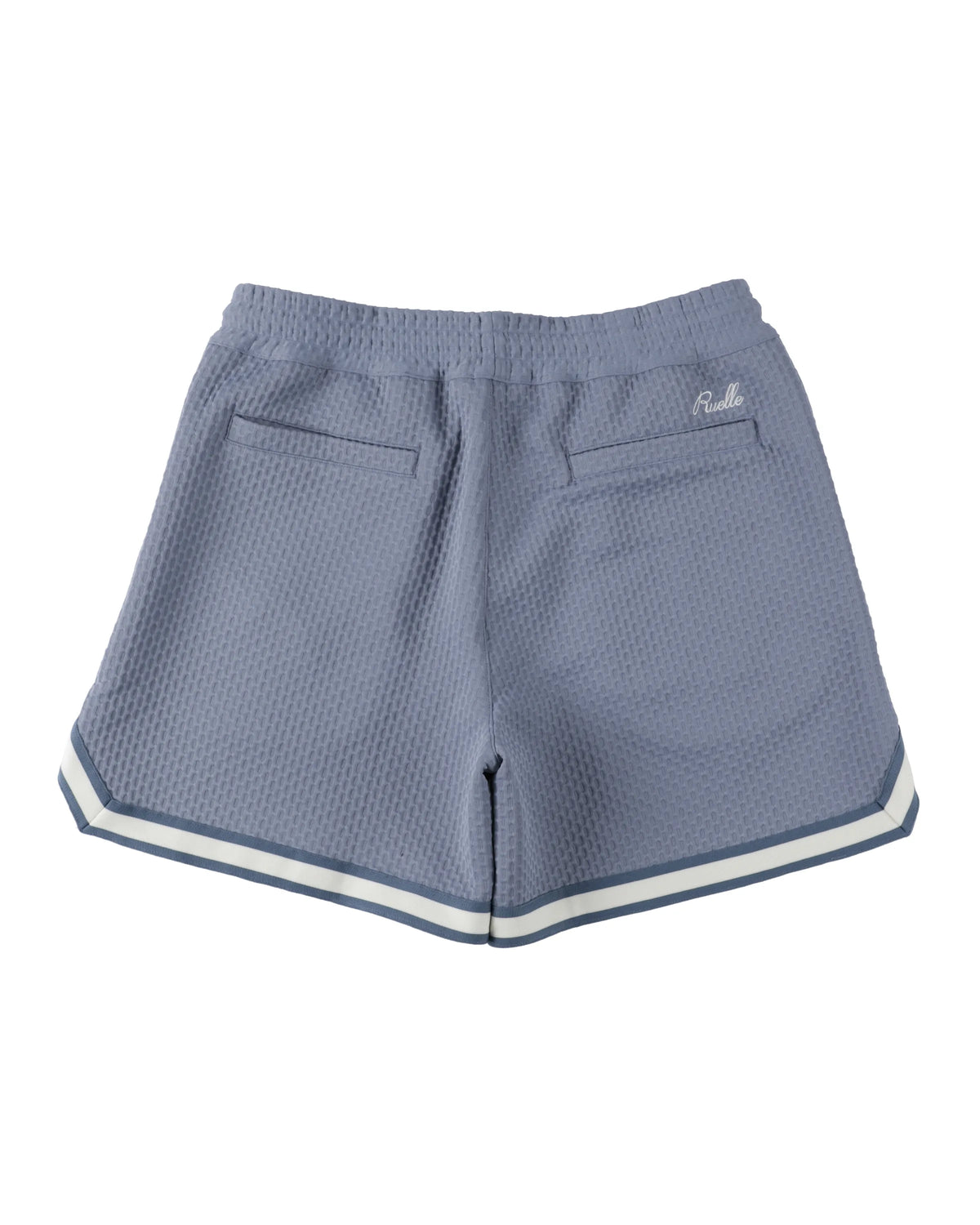 Textured Stretch Shorts-5