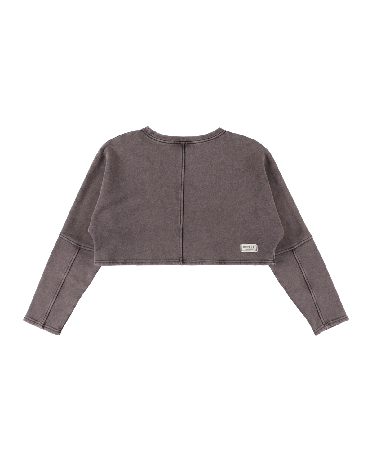 Hazed Pigment Cropped Pullover-11