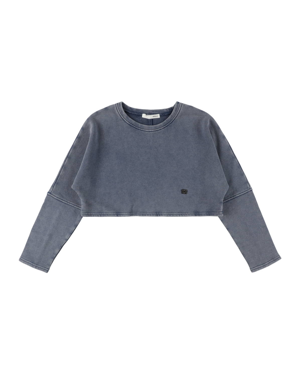 Hazed Pigment Cropped Pullover-3
